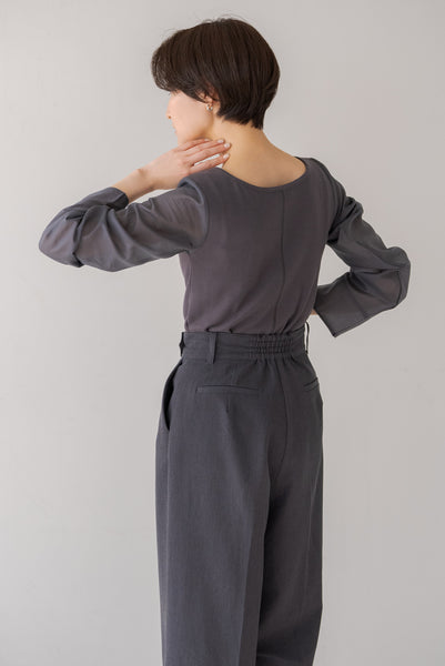 シアースリーブトップス｜SHEER SLEEVE TOPS